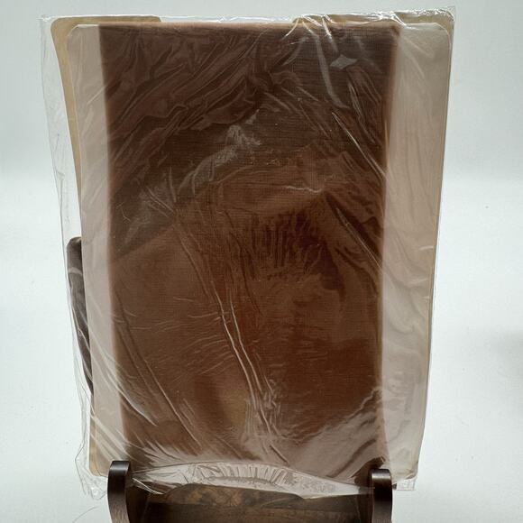 Mayer TAUPE Ultra Sheer Control Top Sandalfoot Med Tall 80’s Pantyhose BUNNY NOS - Picture 7 of 8